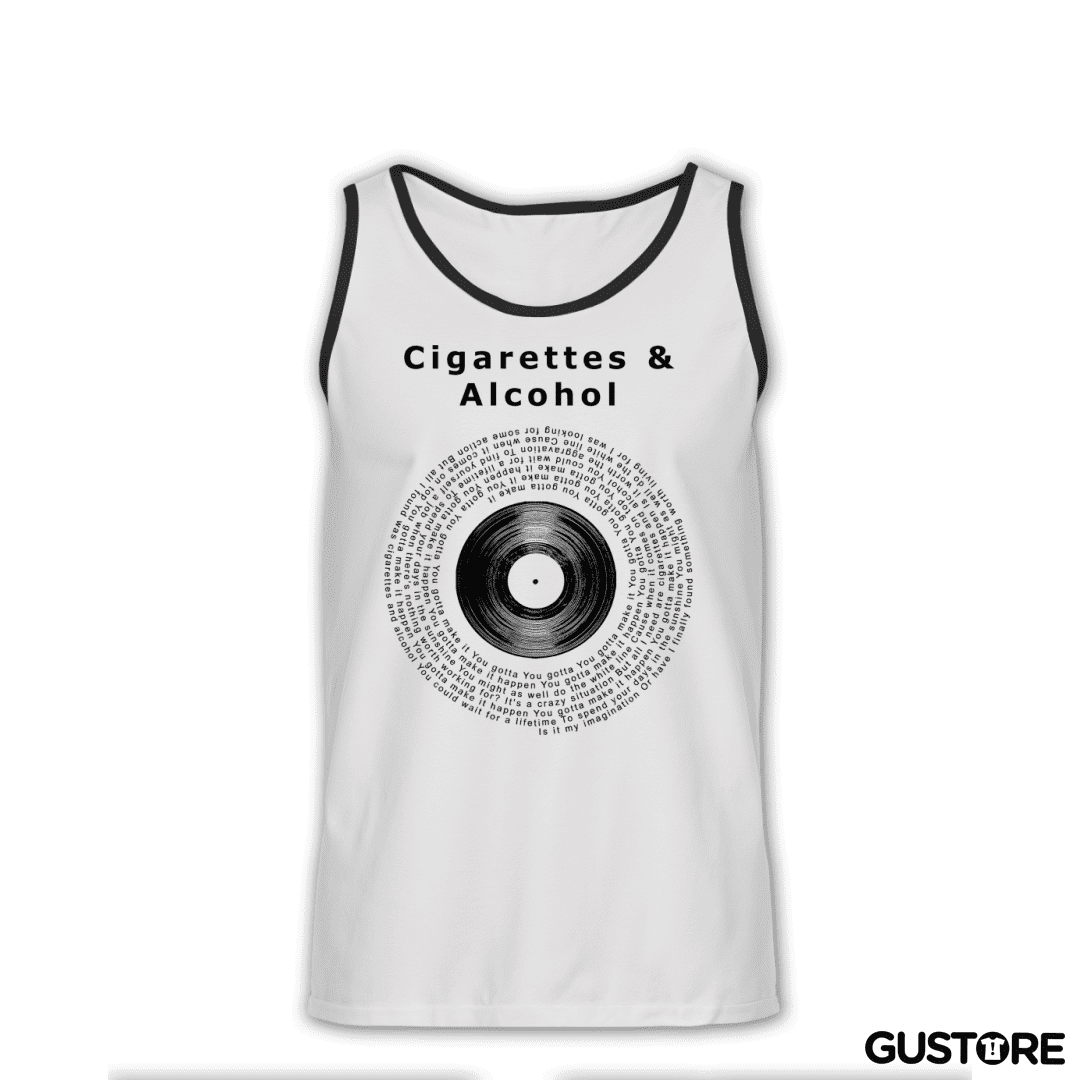 Sudadera Oasis Cigarettes & Alcohol Letra