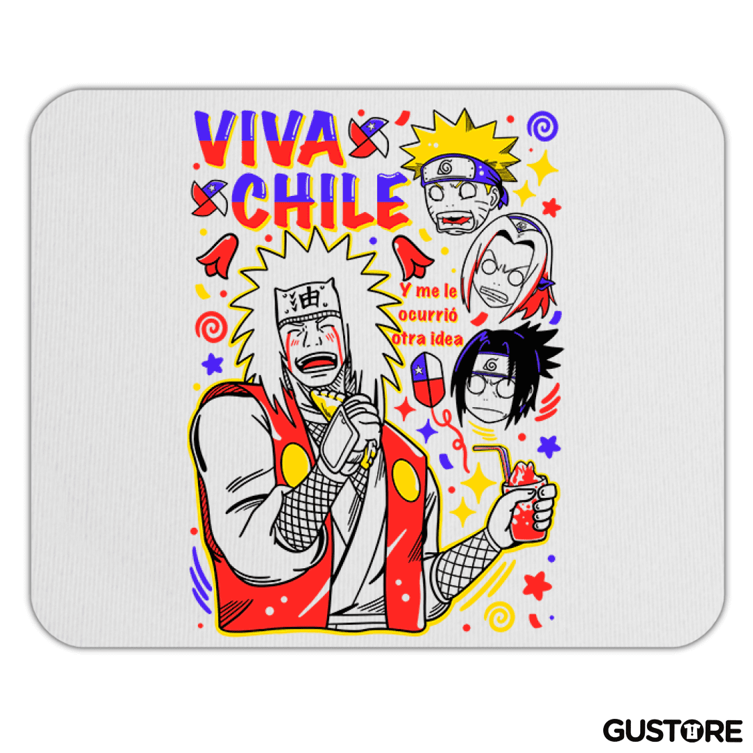 Mousepad Jiraiya viva chile