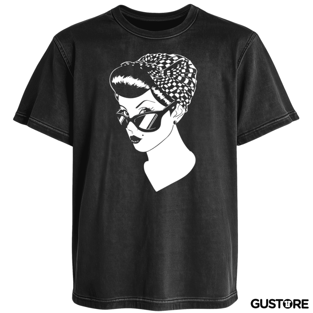 Polera desgastada Pin Up