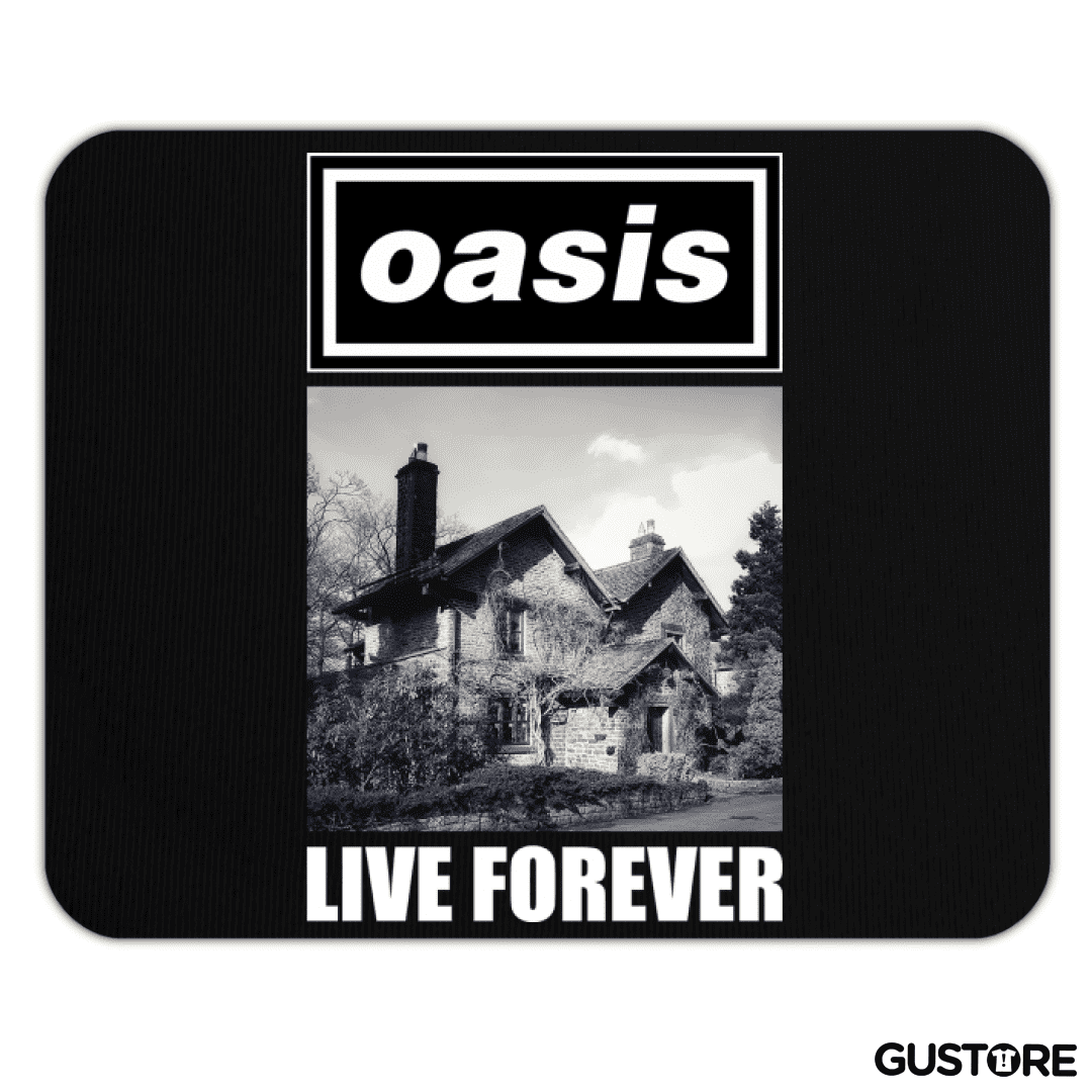 Mousepad Oasis Live Forever