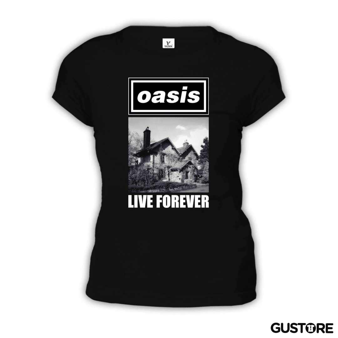 Polera de Mujer Oasis Live Forever