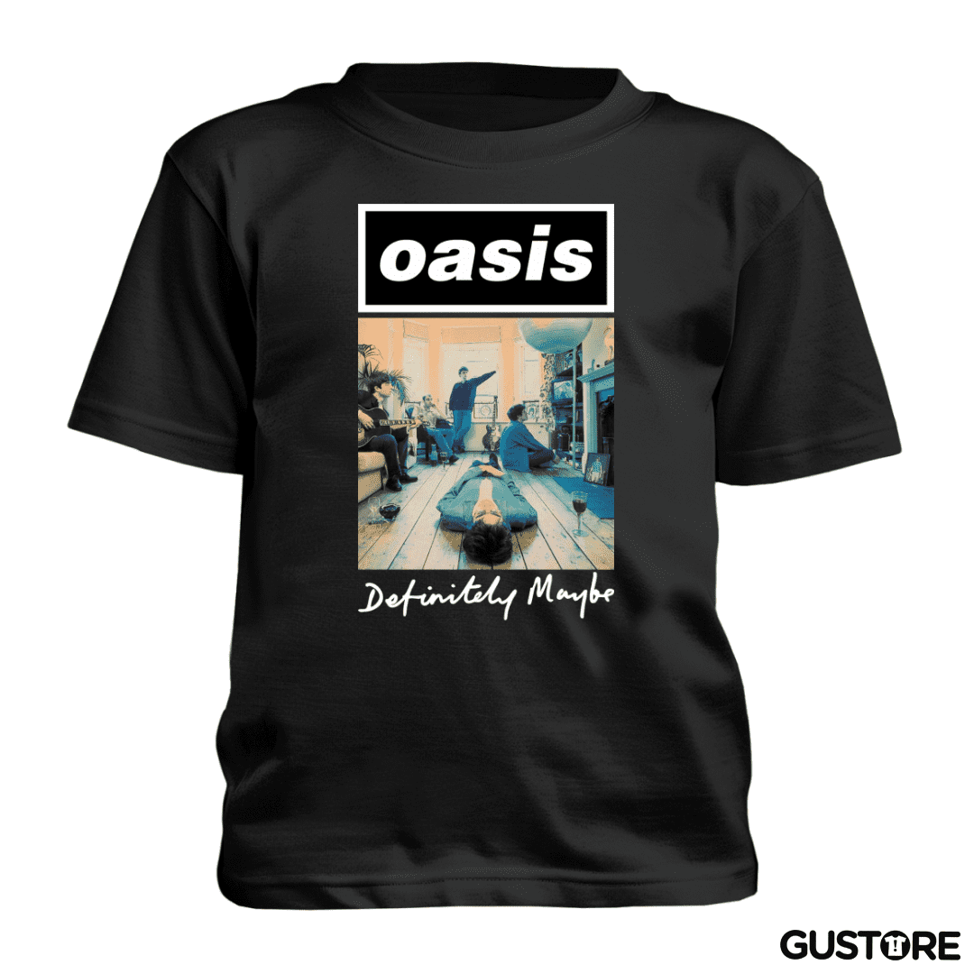 Polera de niño Oasis Definitely Maybe