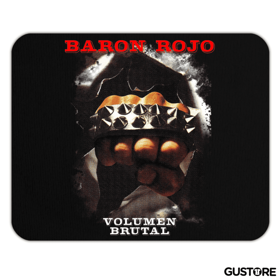 Mousepad Baron Rojo Volumen Brutal