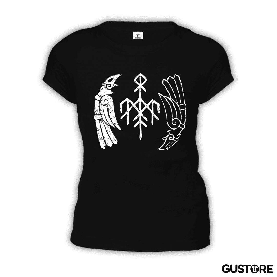 Polera de Mujer Wardruna Cuervos