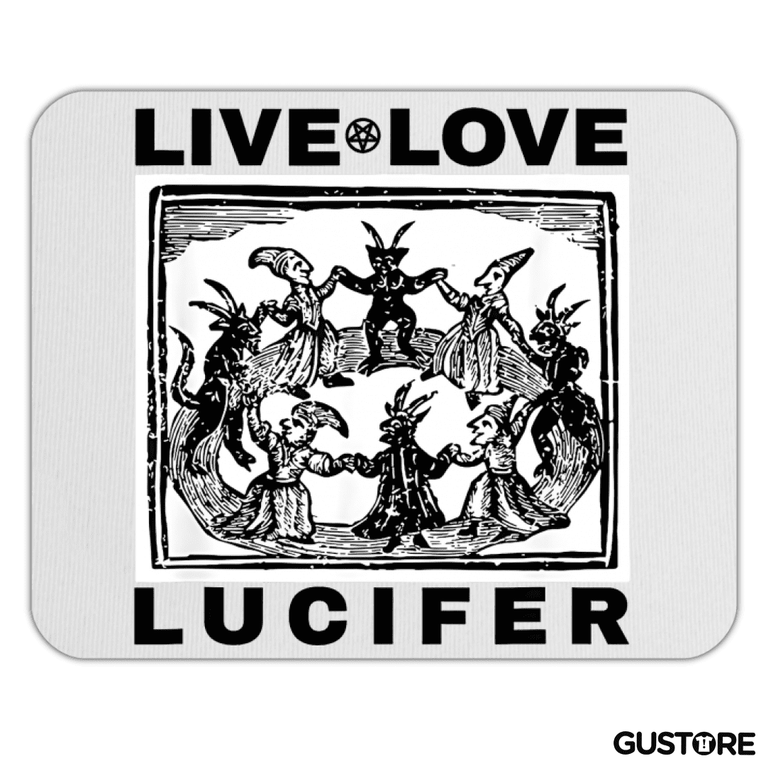 Mousepad Live Love Lucifer