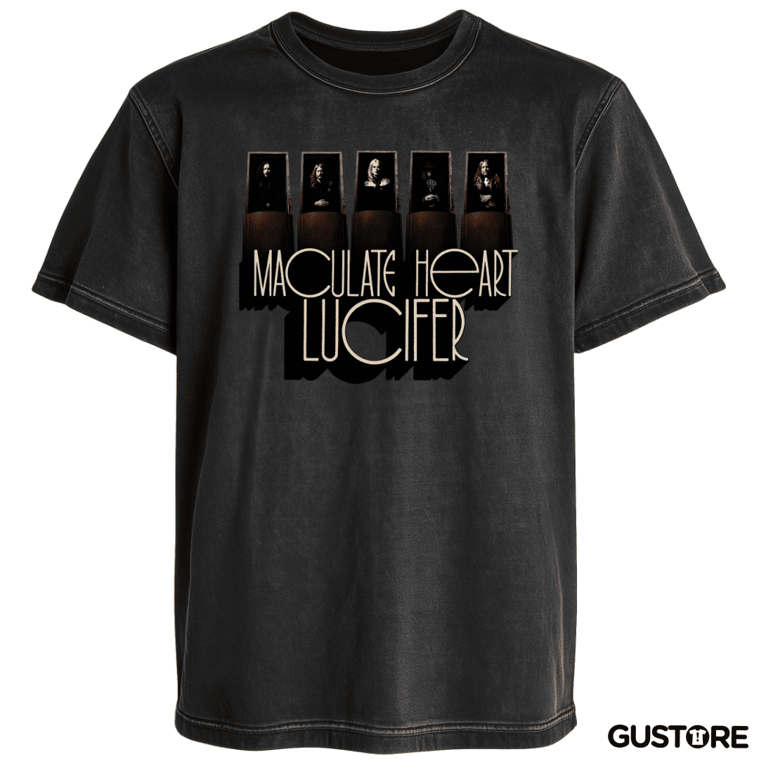 Polera desgastada Maculate Heart