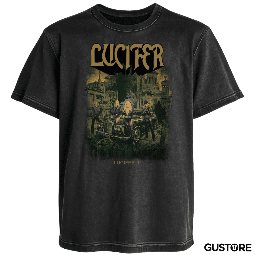 Polera desgastada Lucifer III
