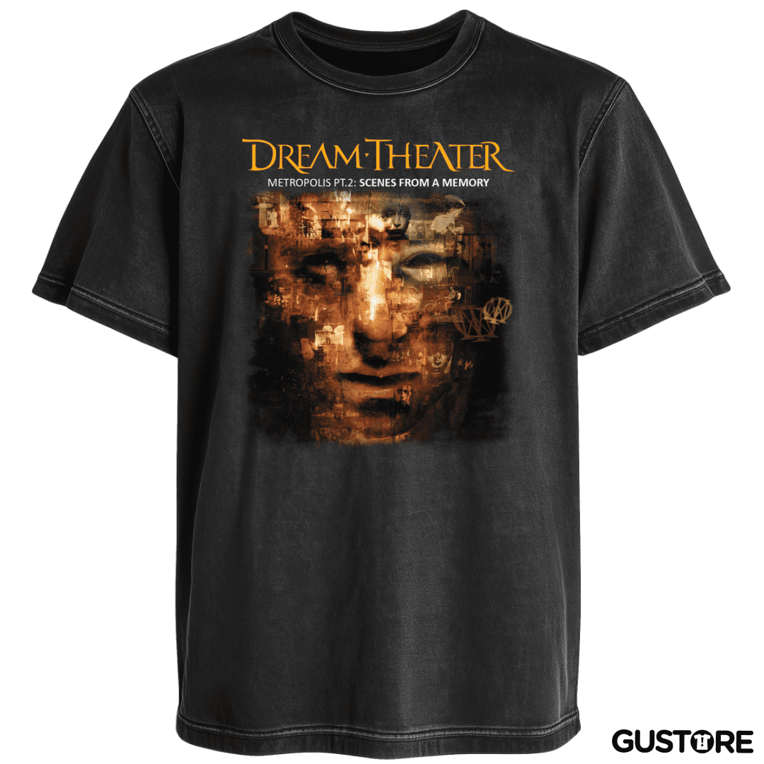 Polera desgastada DT Metropolis PT2 Scenes From A Memory