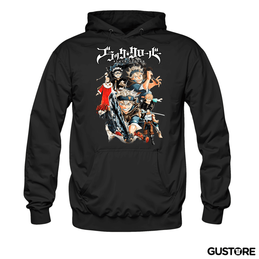 Polerón Canguro Black clover