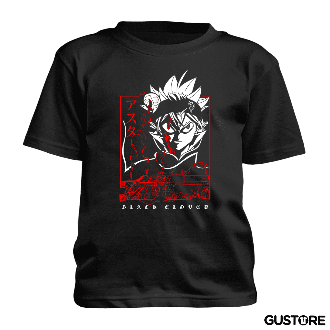 Polera de niño Asta black clover