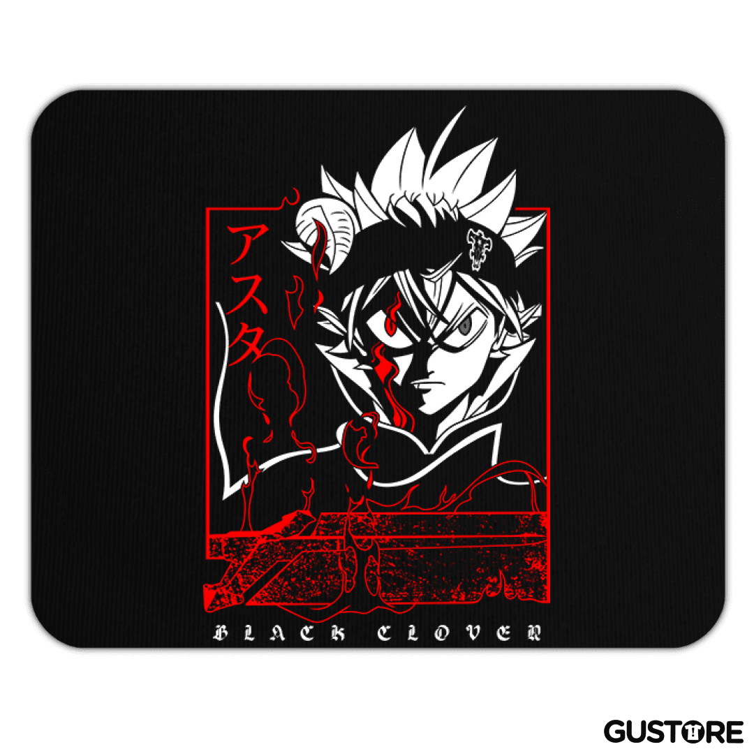 Mousepad Asta black clover