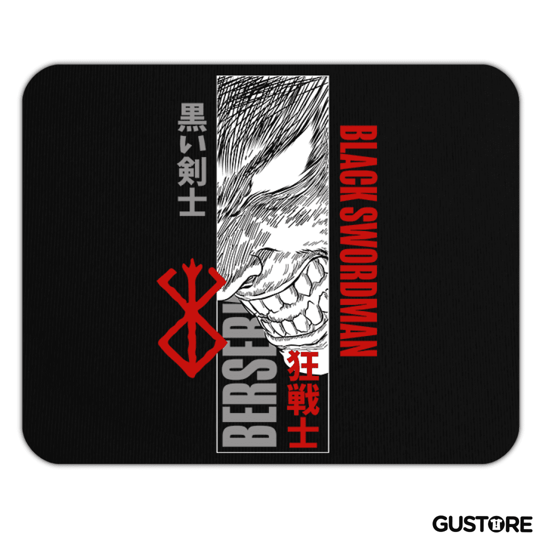 Mousepad Black Swordman