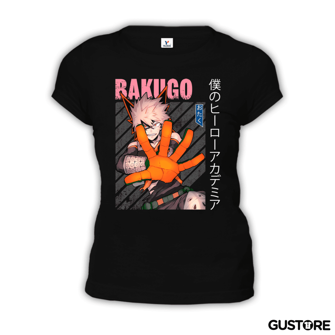 Polera de Mujer Bakugo 1