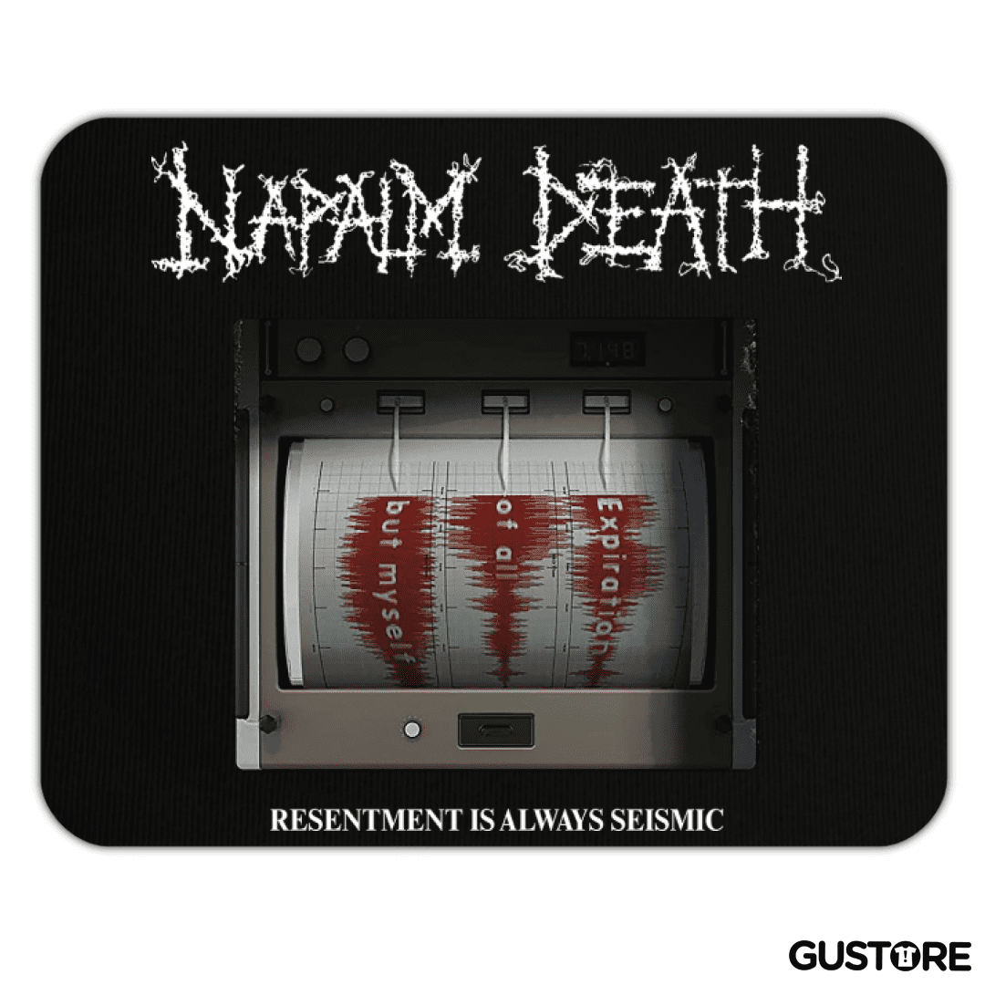 Mousepad Napalm Death Resentment Is Always Seismic
