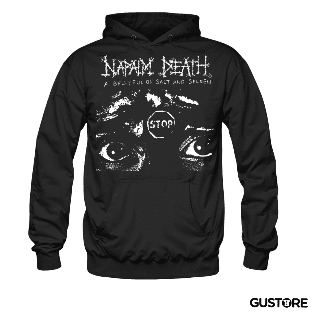 Polerón Canguro Napalm Death A Bellyful of Salt and Spleen