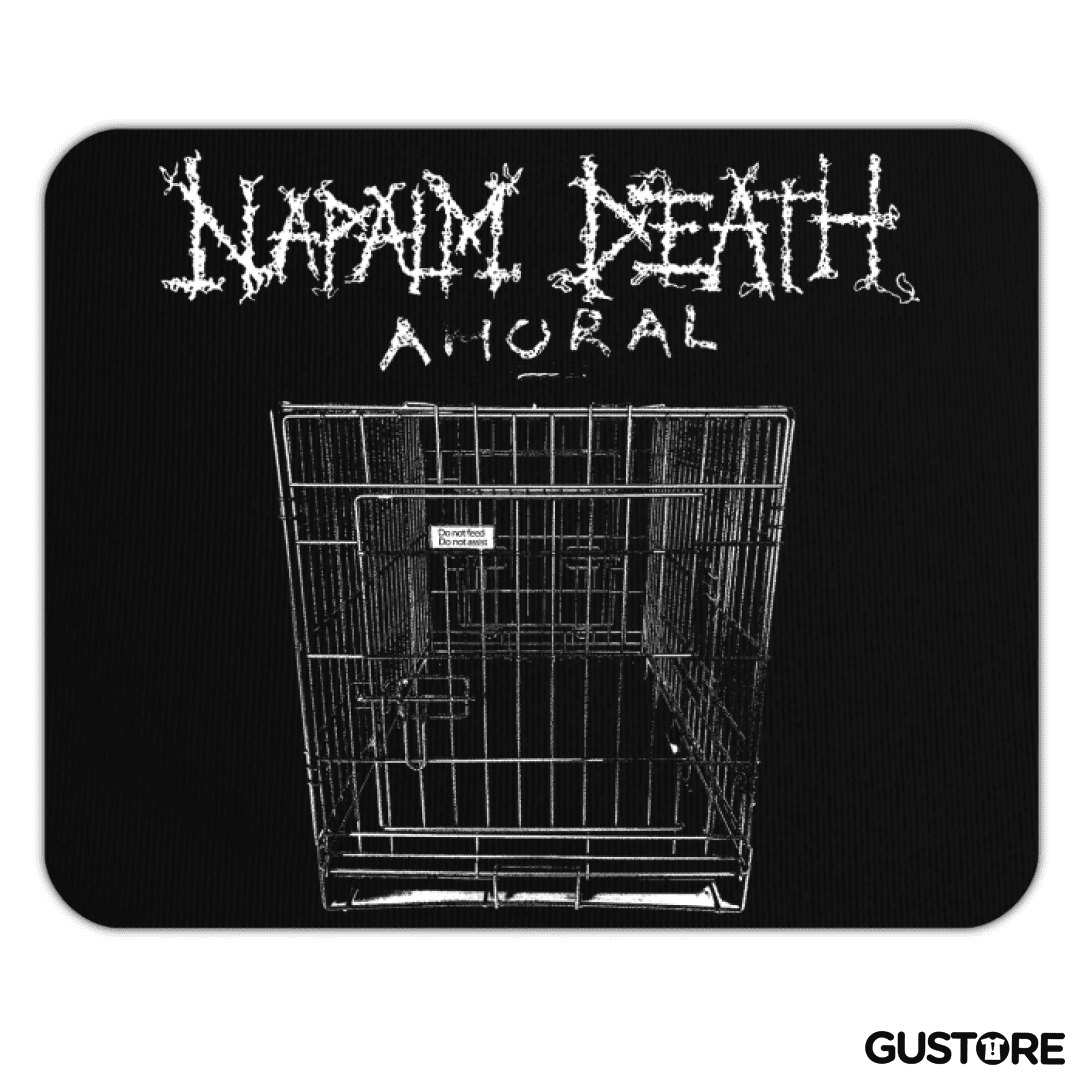 Mousepad Napalm Death Amoral