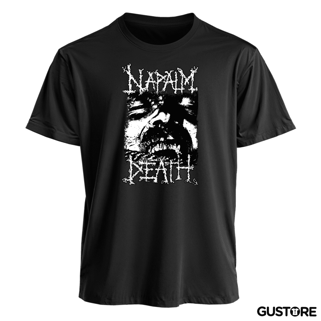 Polera Napalm Death Logic Ravaged by Brute Force