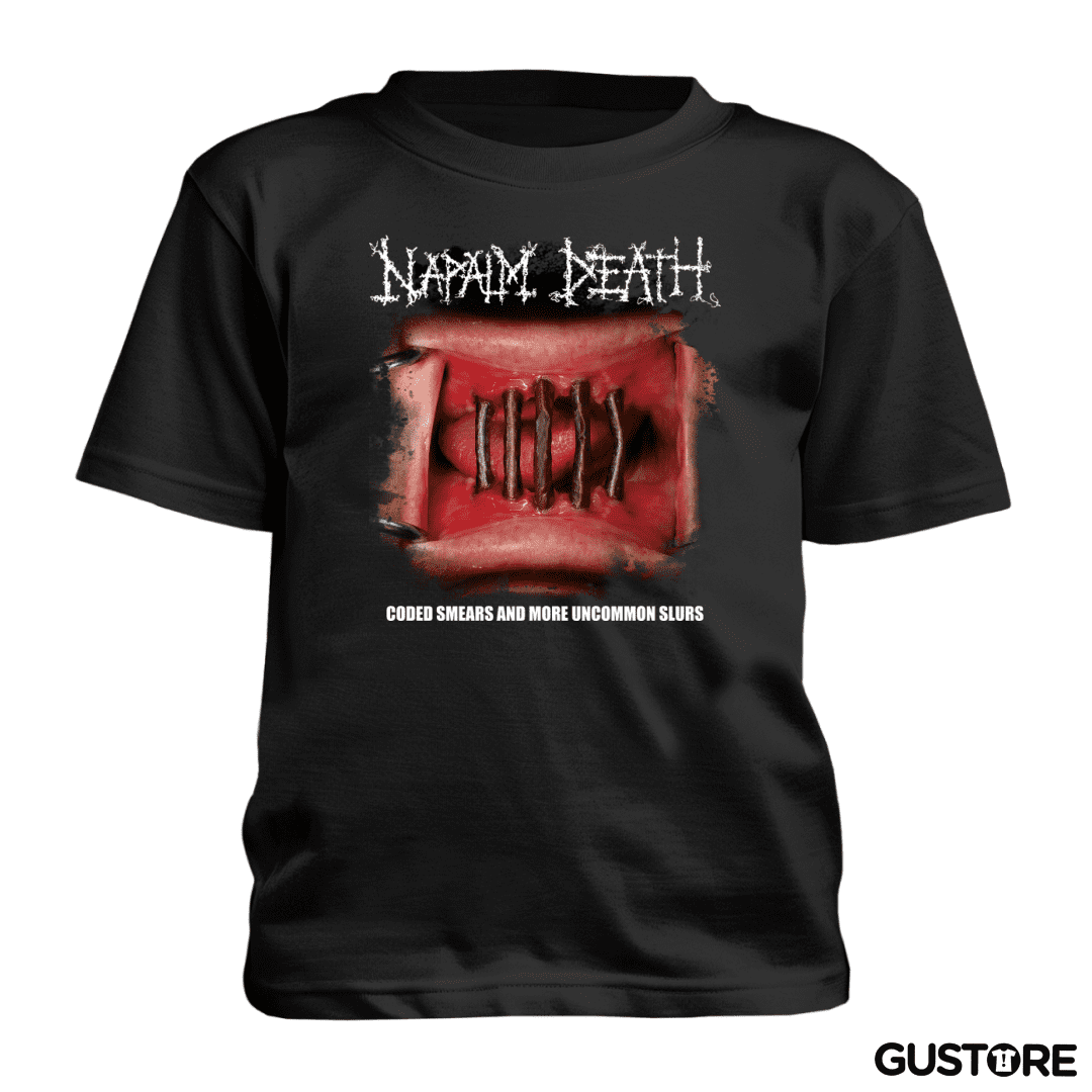 Polera de niño Napalm Death Coded Smears