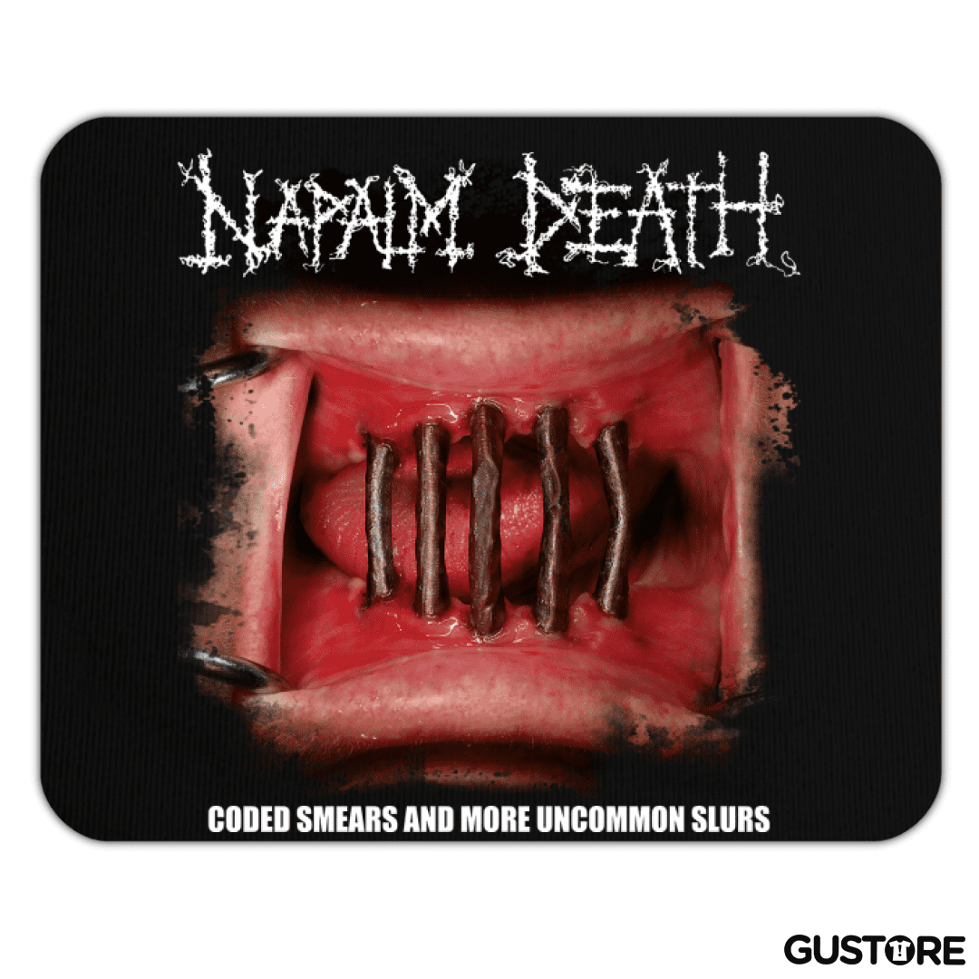 Mousepad Napalm Death Coded Smears