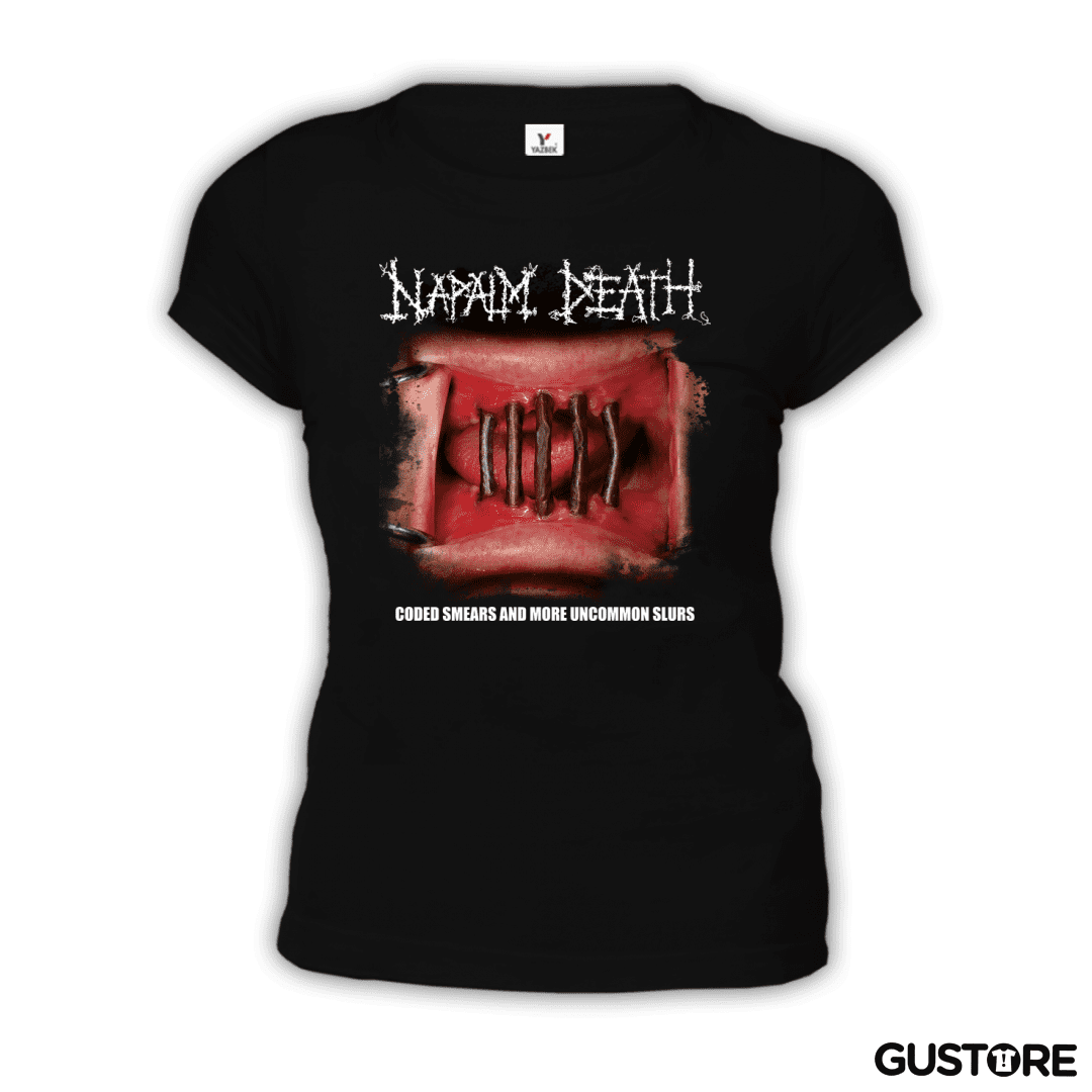 Polera de Mujer Napalm Death Coded Smears