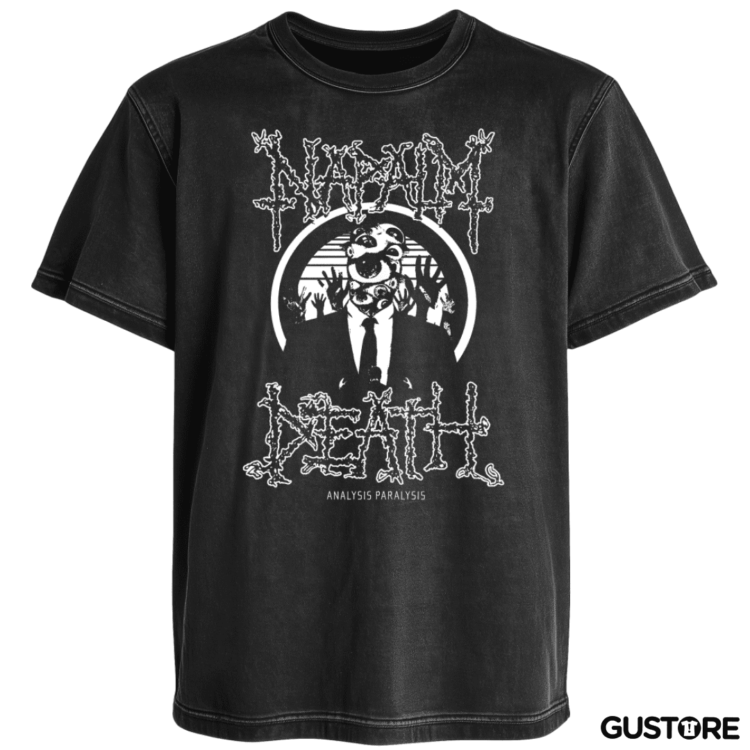 Polera desgastada Napalm Death Analysis Paralysis