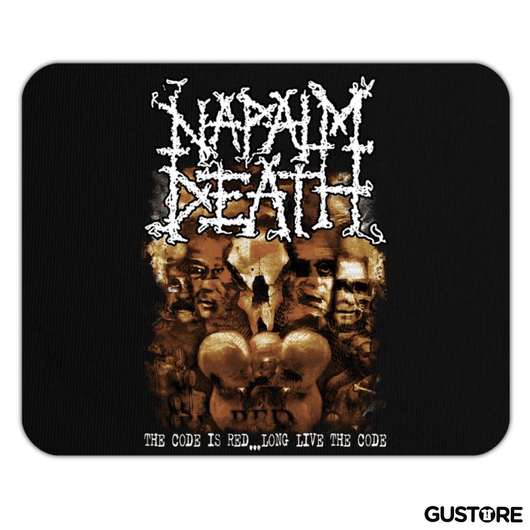 Mousepad Napalm Death The Code Is Red