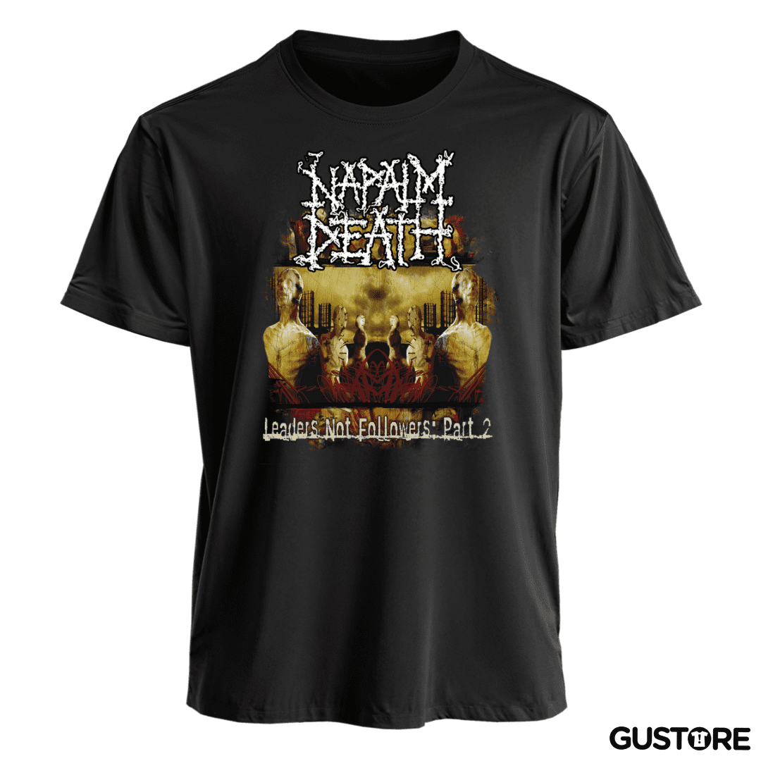 Polera Napalm Death Leaders Not Followers: Part 2
