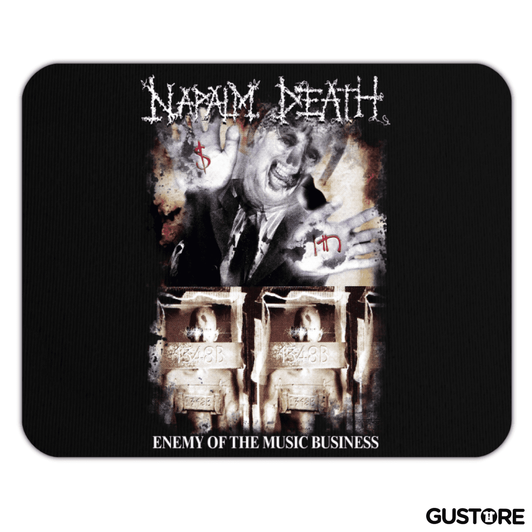 Mousepad Napalm Death Enemy of the Music Business