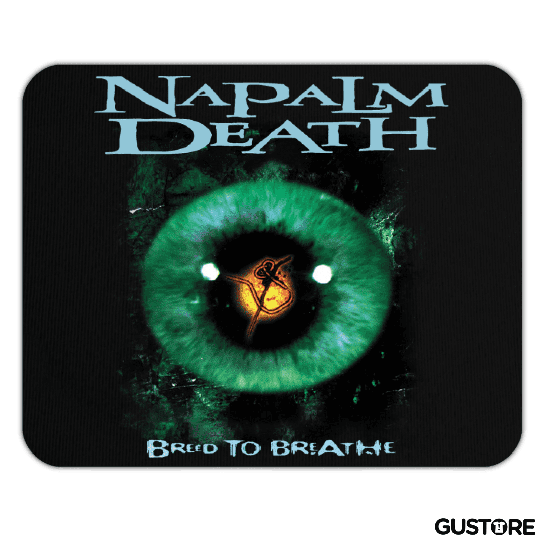 Mousepad Napalm Death Breed to Breathe