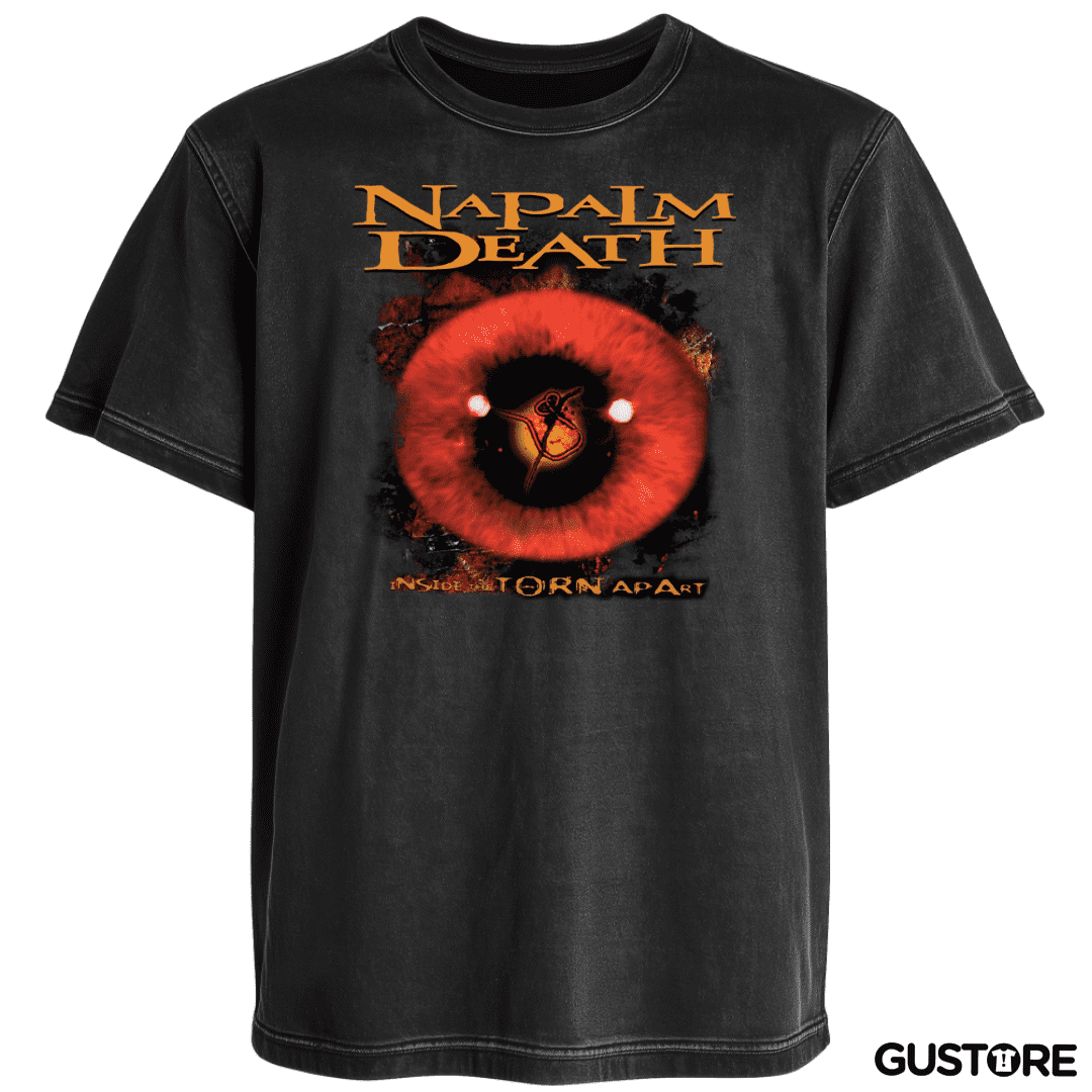 Polera desgastada Napalm Death Inside the Torn Apart