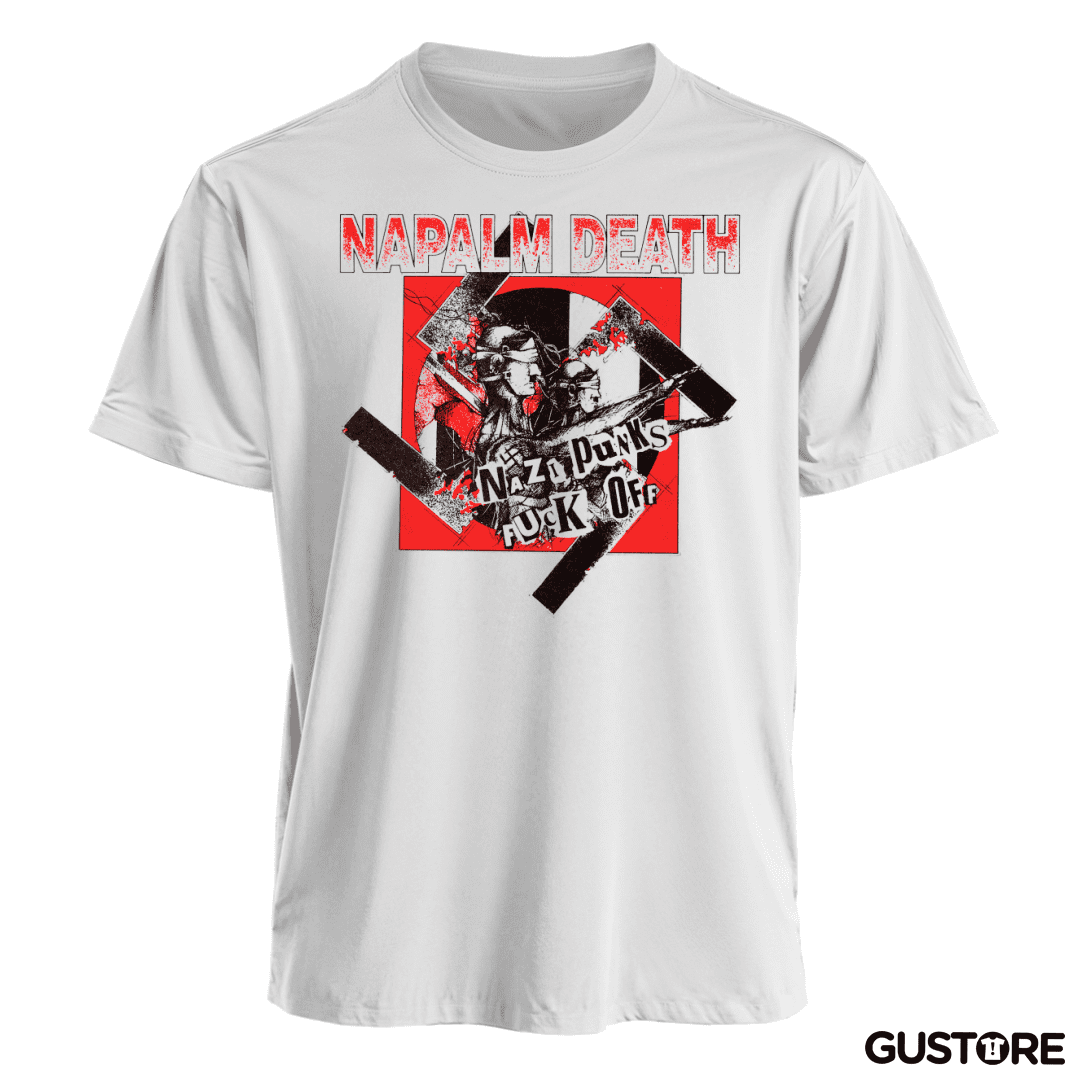 Polera Napalm Death Fuck Off