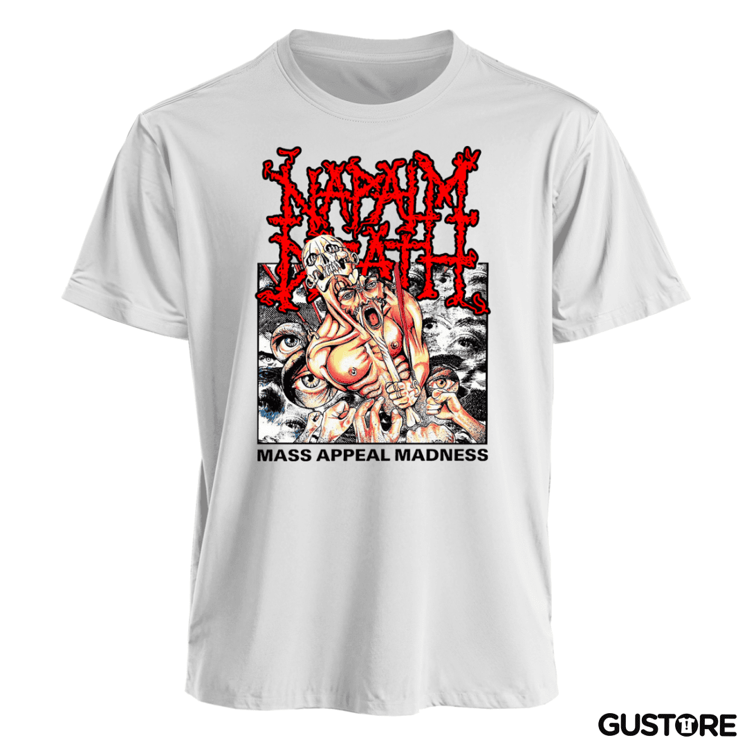 Polera Napalm Death Mass Appeal Madness