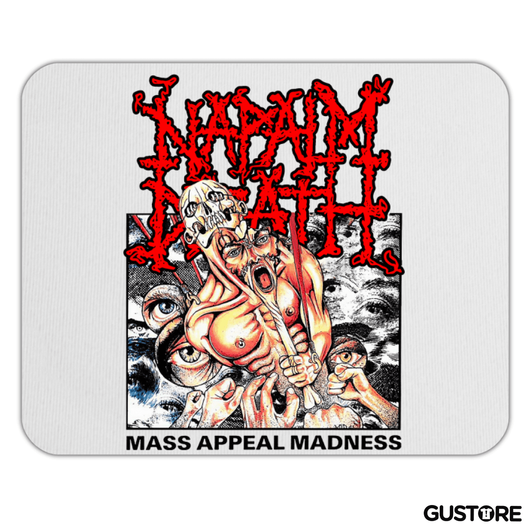 Mousepad Napalm Death Mass Appeal Madness