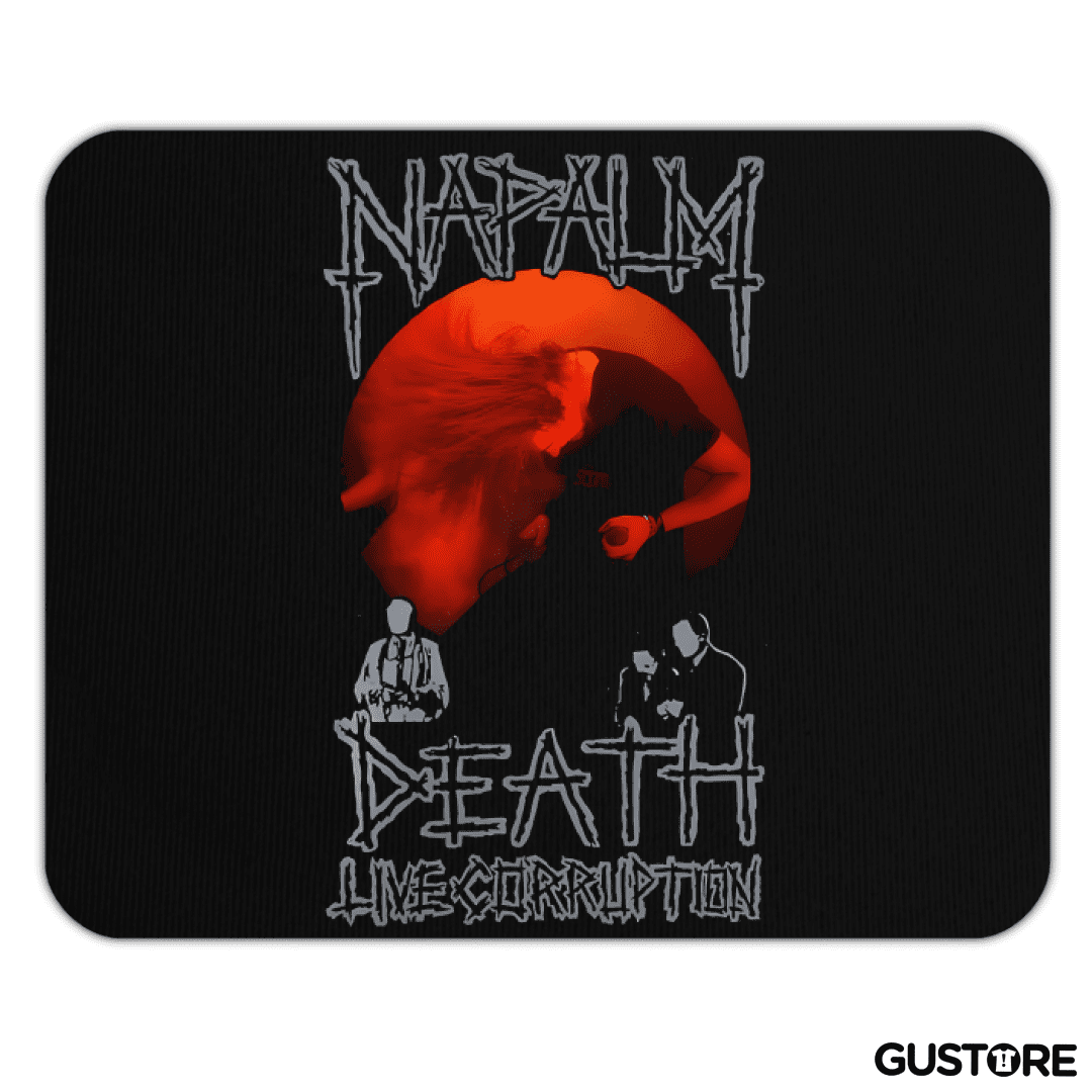 Mousepad Napalm Death Live Corruption 1990