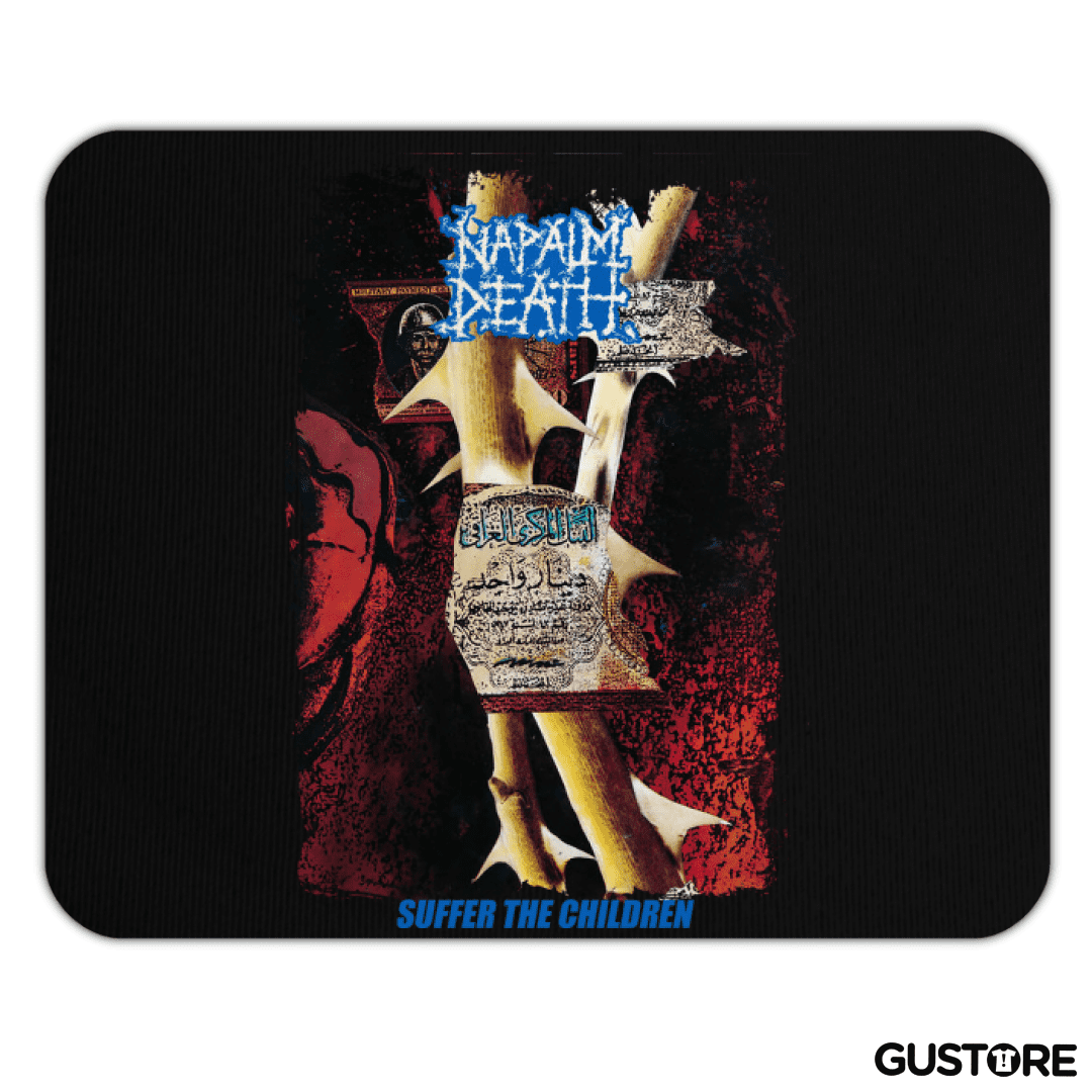 Mousepad Napalm Death Suffer the Children