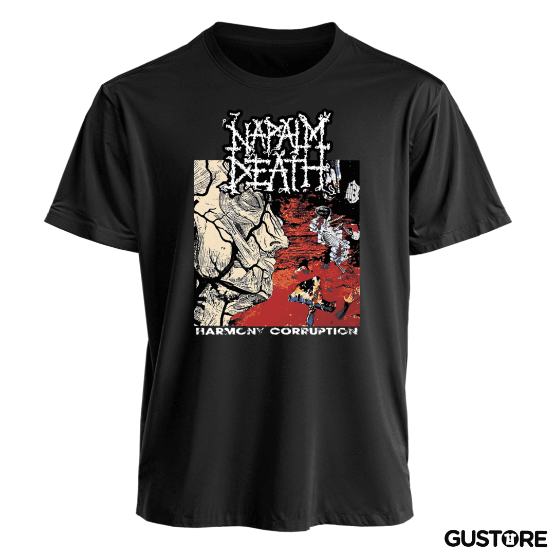 Polera Napalm Death Harmony Corruption