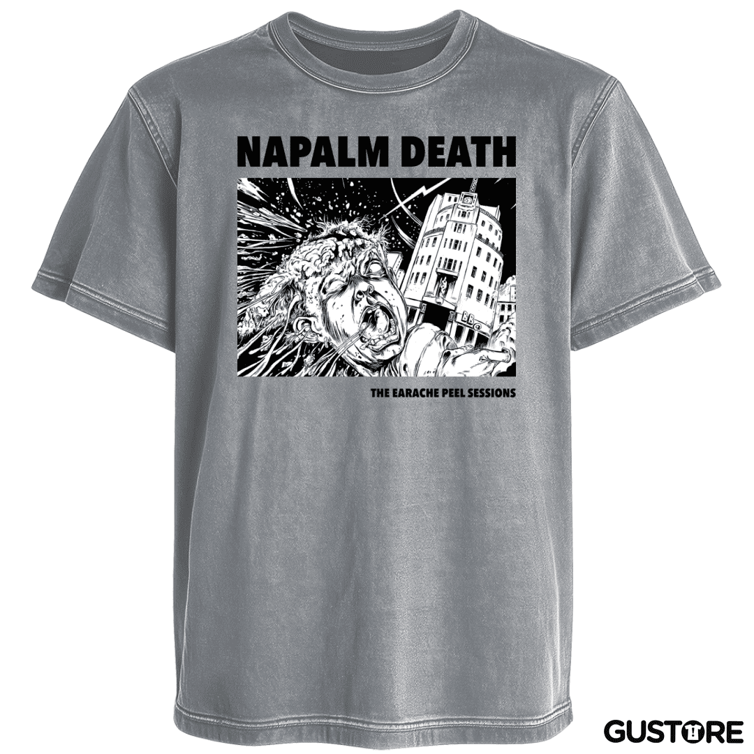 Polera desgastada Napalm Death Peel Sessions