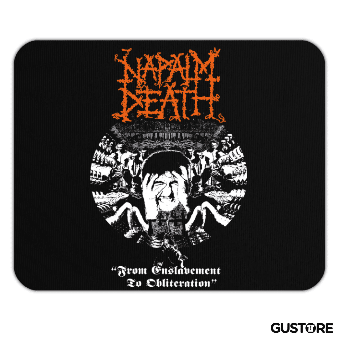 Mousepad Napalm Death From Enslavement