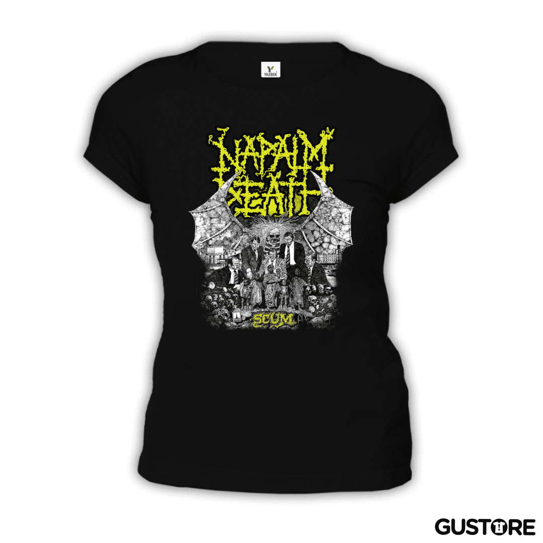 Polera de Mujer Napalm Death Scum