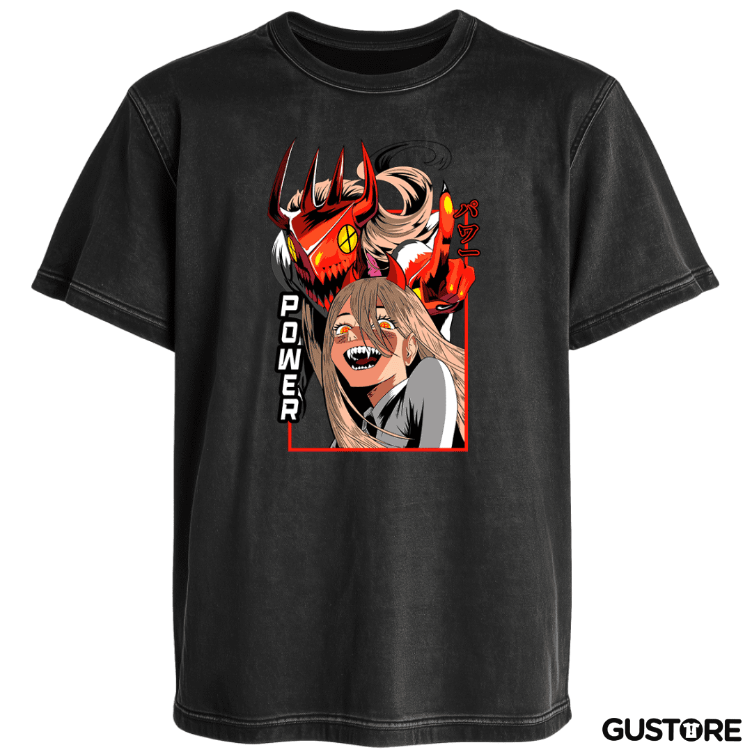 Polera desgastada Power Final