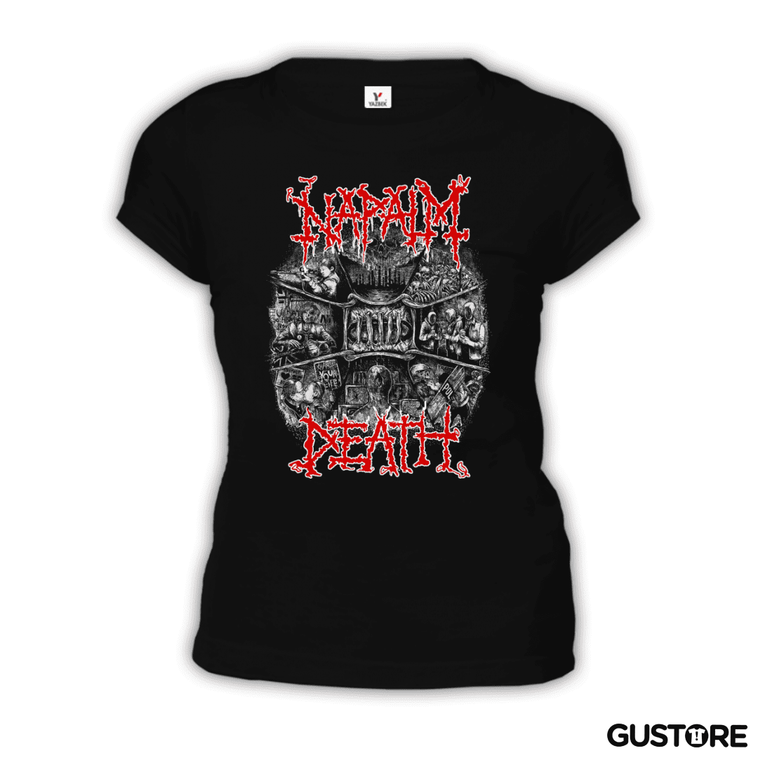 Polera de Mujer Napalm Death Change Your Life