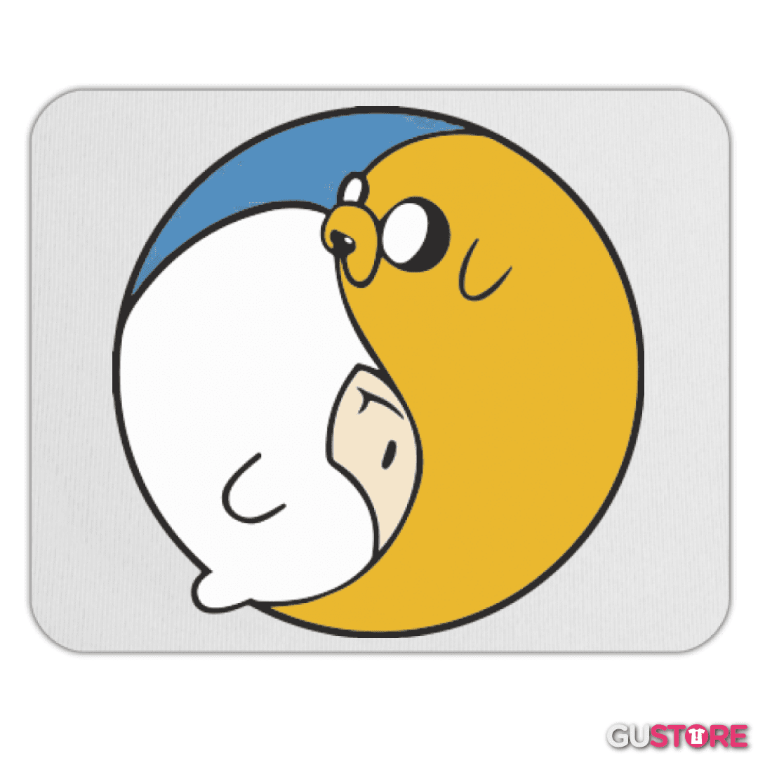 Mousepad Ying Yang hora de aventura