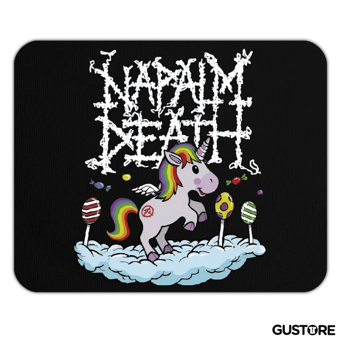 Mousepad Napalm Death Unicornio