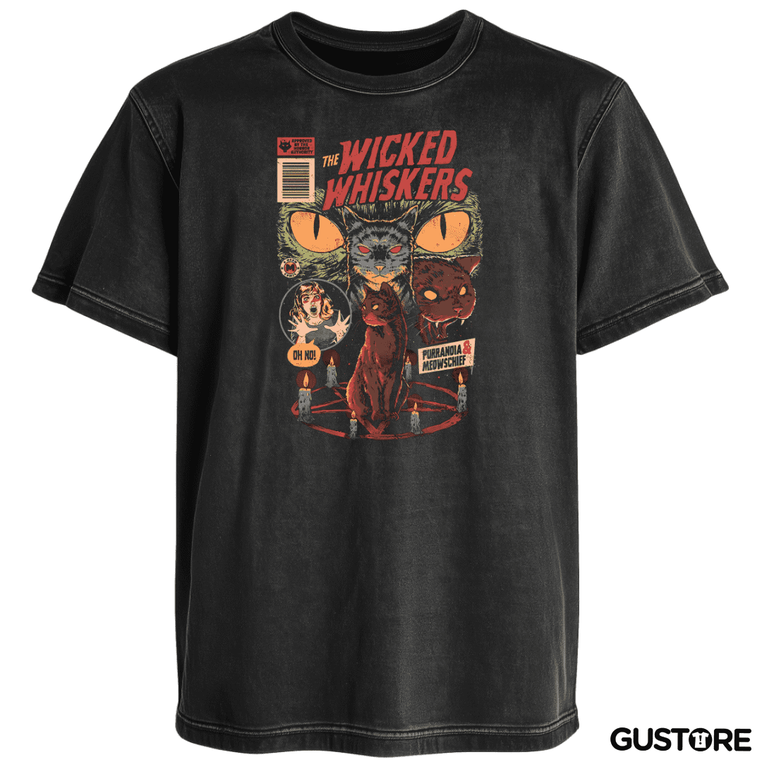 Polera desgastada Purranoia