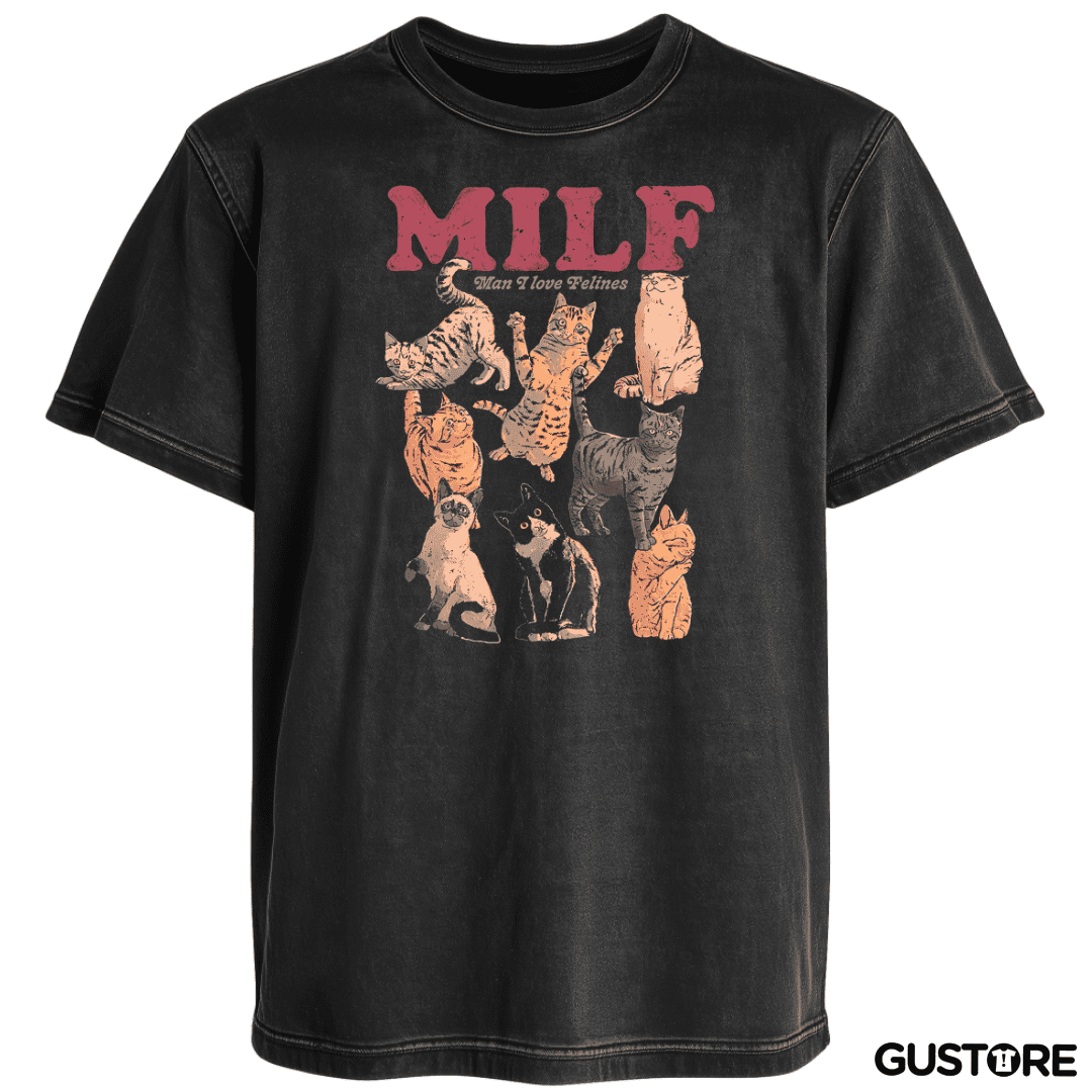 Polera desgastada Los MILF