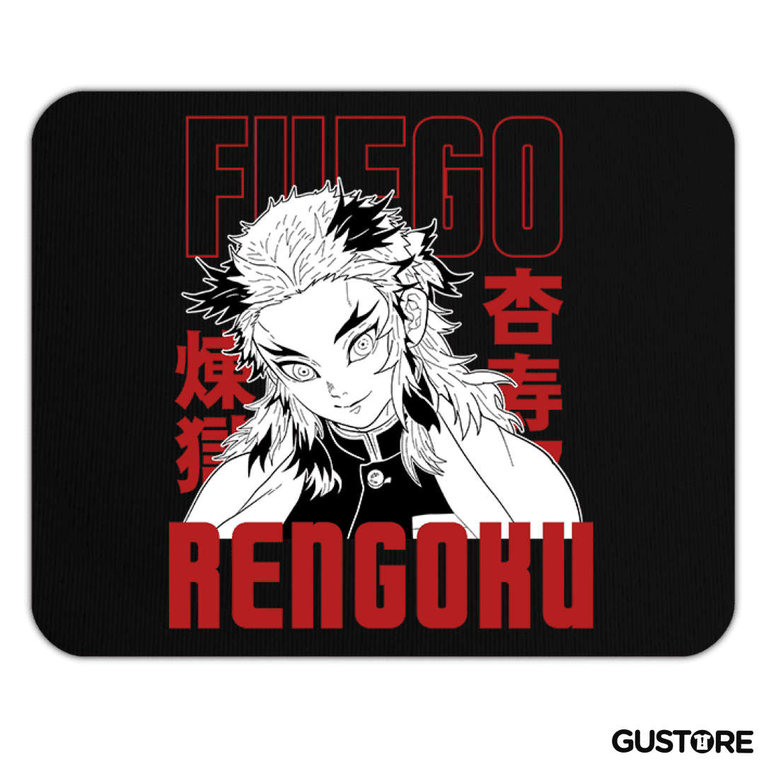 Mousepad Rengoku Fuego