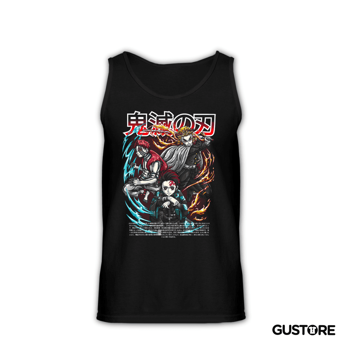 Sudadera Rengoku y Tanjiro vs Akaza