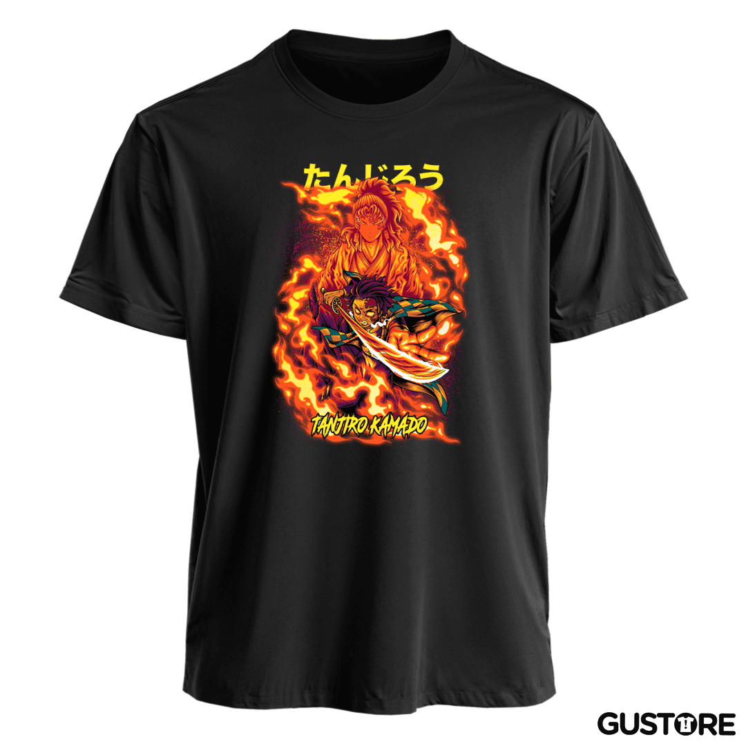 Polera Tanjiro Kamado Respiración solar 