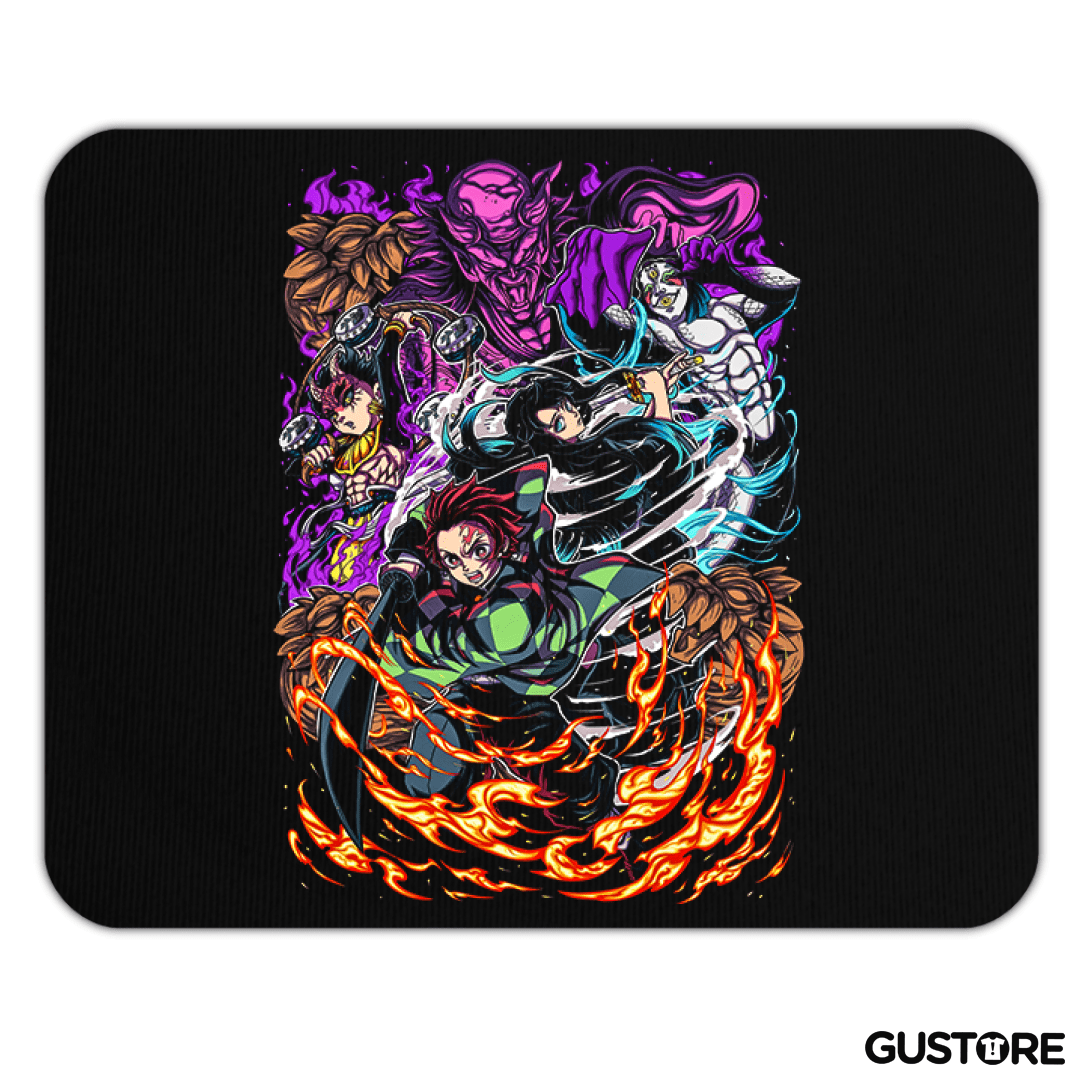 Mousepad Tanjiro And Tokito