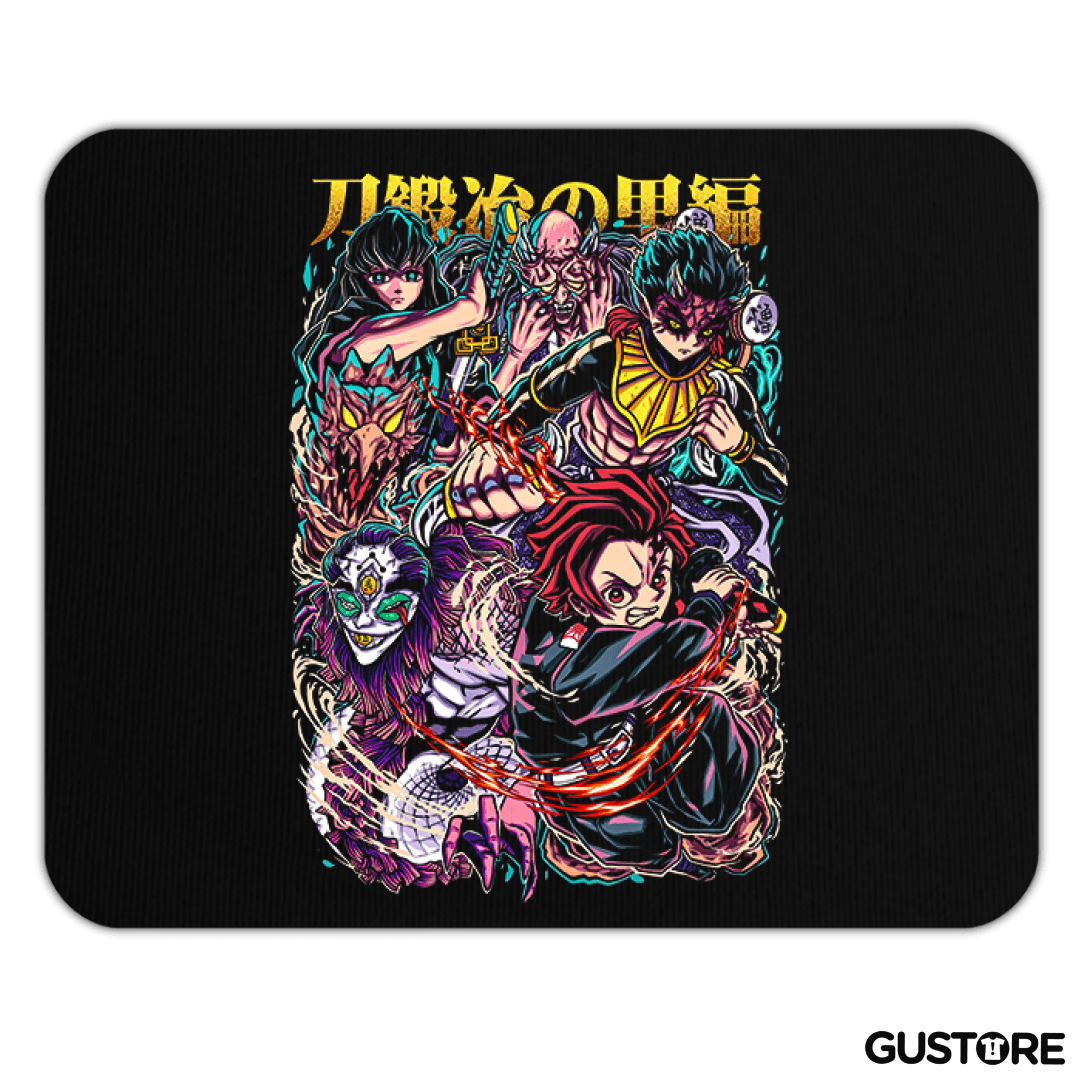 Mousepad Tanjiro y Tokito 